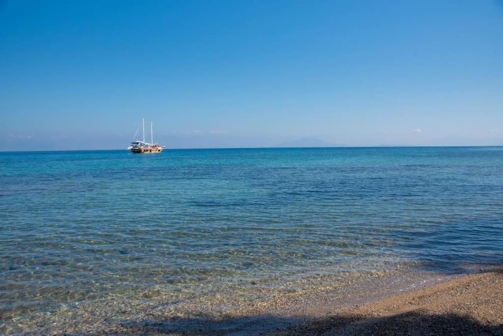 Boukari Blu Studio Boukari Beach Mpoukaris Exteriér fotografie