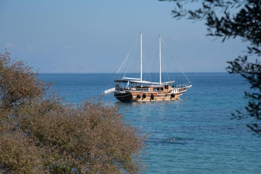 Boukari Blu Studio Boukari Beach Mpoukaris Exteriér fotografie
